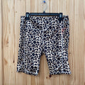 WOMENS LEOAPRD SHORTS XL