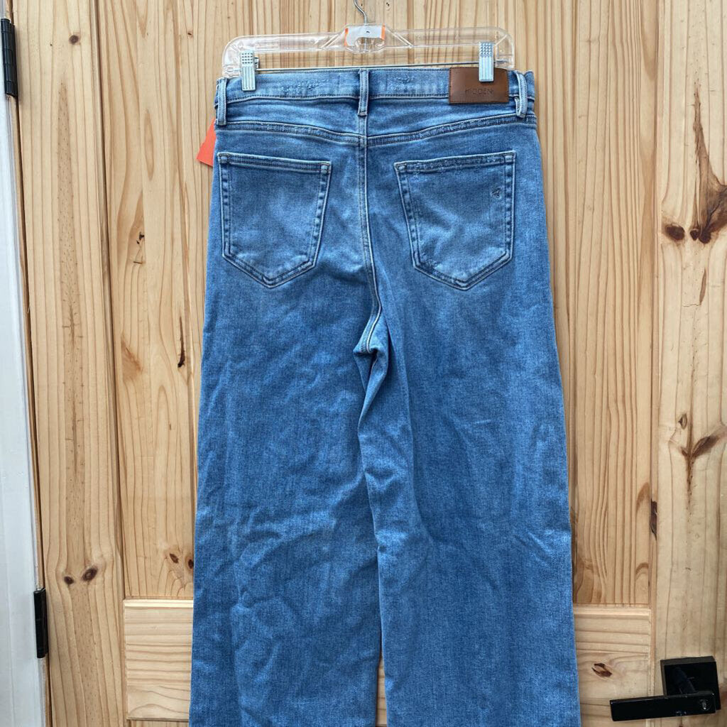 WOMENS HIDDEN DENIM DIST. JEANS 30
