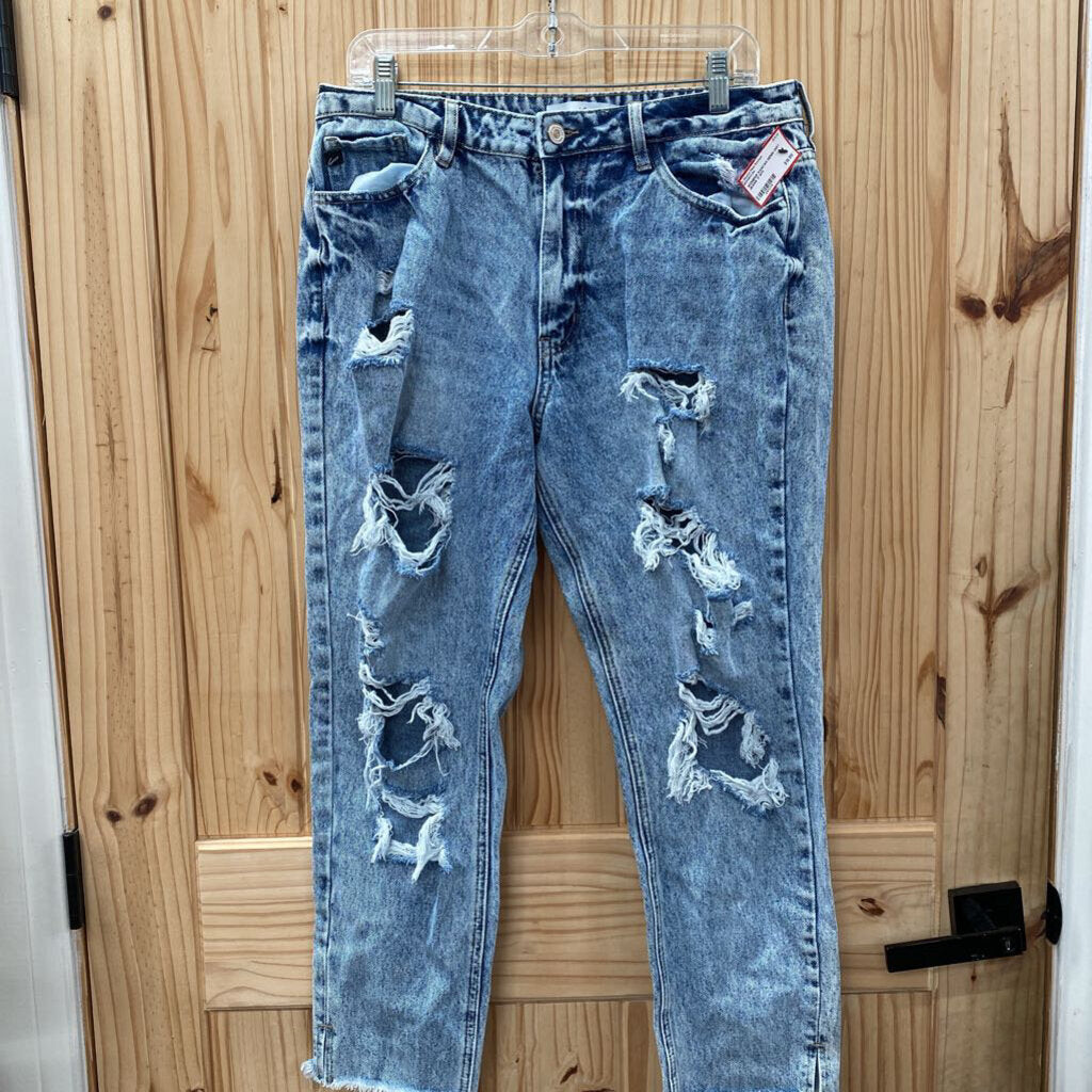 WOMENS KANCAN DENIM DIST. JEANS 11
