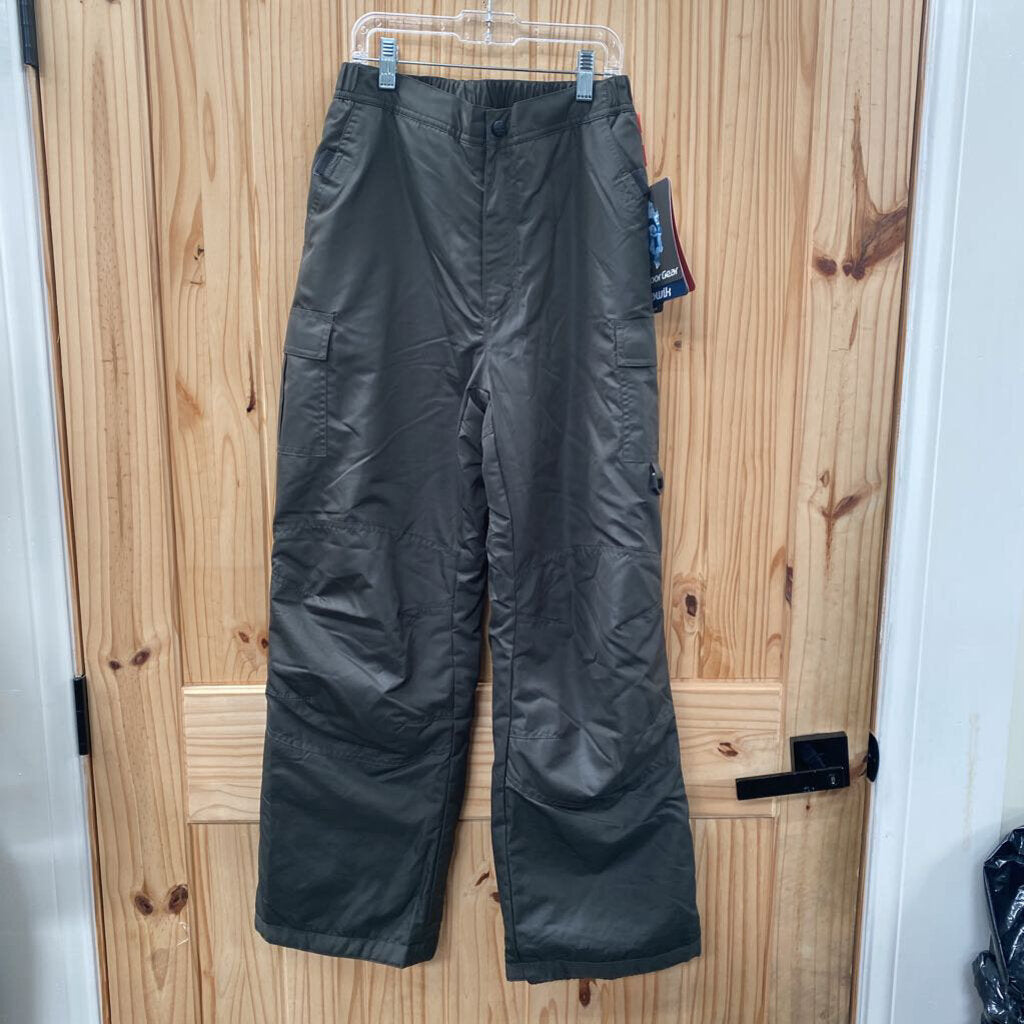 BOYS RAWIK DK GREY CARGO PANTS L 10 NWT