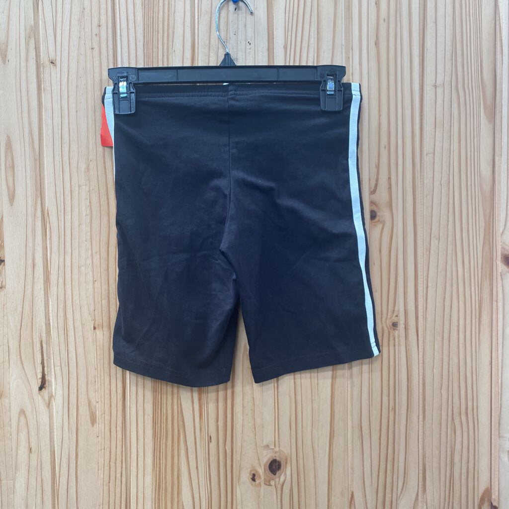 WOMENS ADIDAS BIKER SHORTS BLK/WHITE S NWT