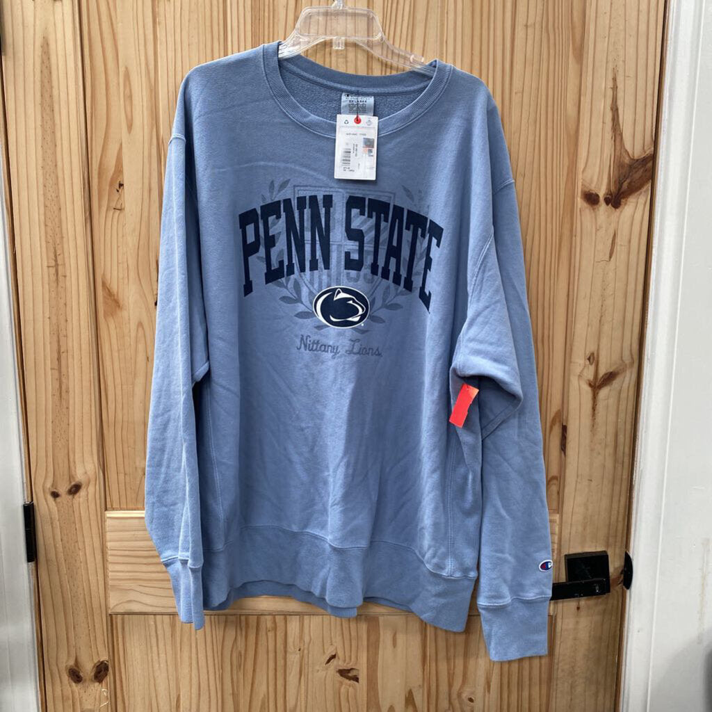 CHAMPION PENN STATE TEAL SWEATSHIRT XXL NWT