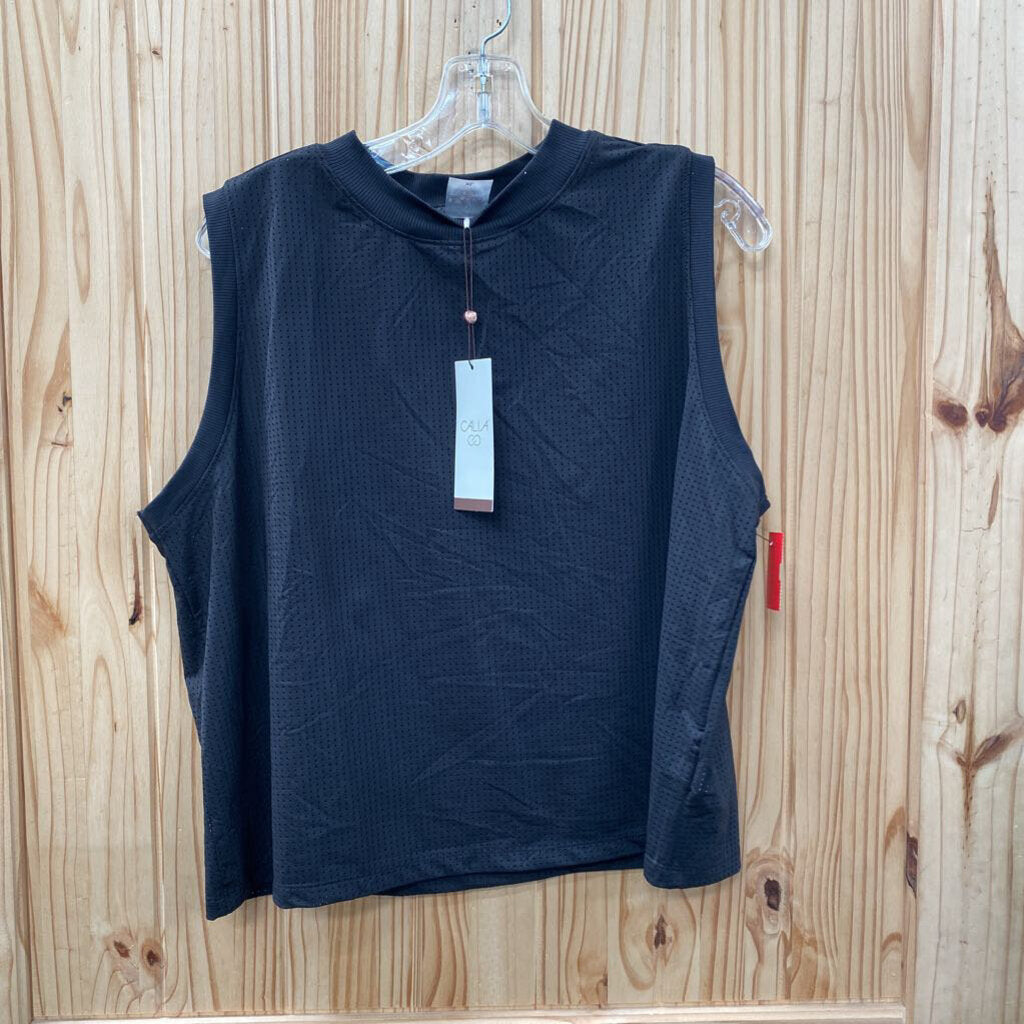 WOMENS CALIA BLK TANK XL NWT