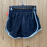 WOMENS NIKE SHORTS BLK/WHITE S NWT