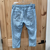 WOMENS KANCAN LT DENIM DIST. JEANS 32
