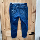 WOMENS KANCAN DK DENIM DIST. JEANS 15