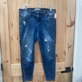 WOMENS KANCAN DENIM DIST. JEANS 15