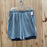 MENS SPYDER GRAY/BLK SHORTS L