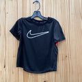 GIRLS NIKE SHIRT BLK/WHITE M 6 NWT