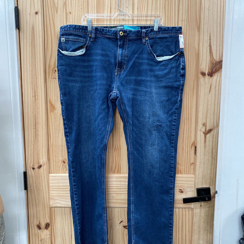 MENS HOOEY ROCK N ROLL DNEIM JEANS 44X32