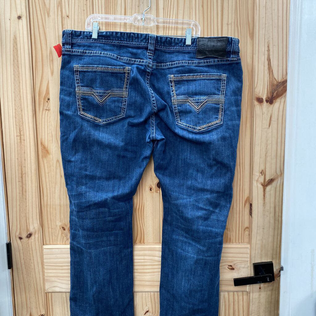 MENS ROCK N ROLL DENIM JEANS 44X30