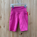 LULULEMON SIZE 2 DOUBLE ALIGN SHORTS PINK
