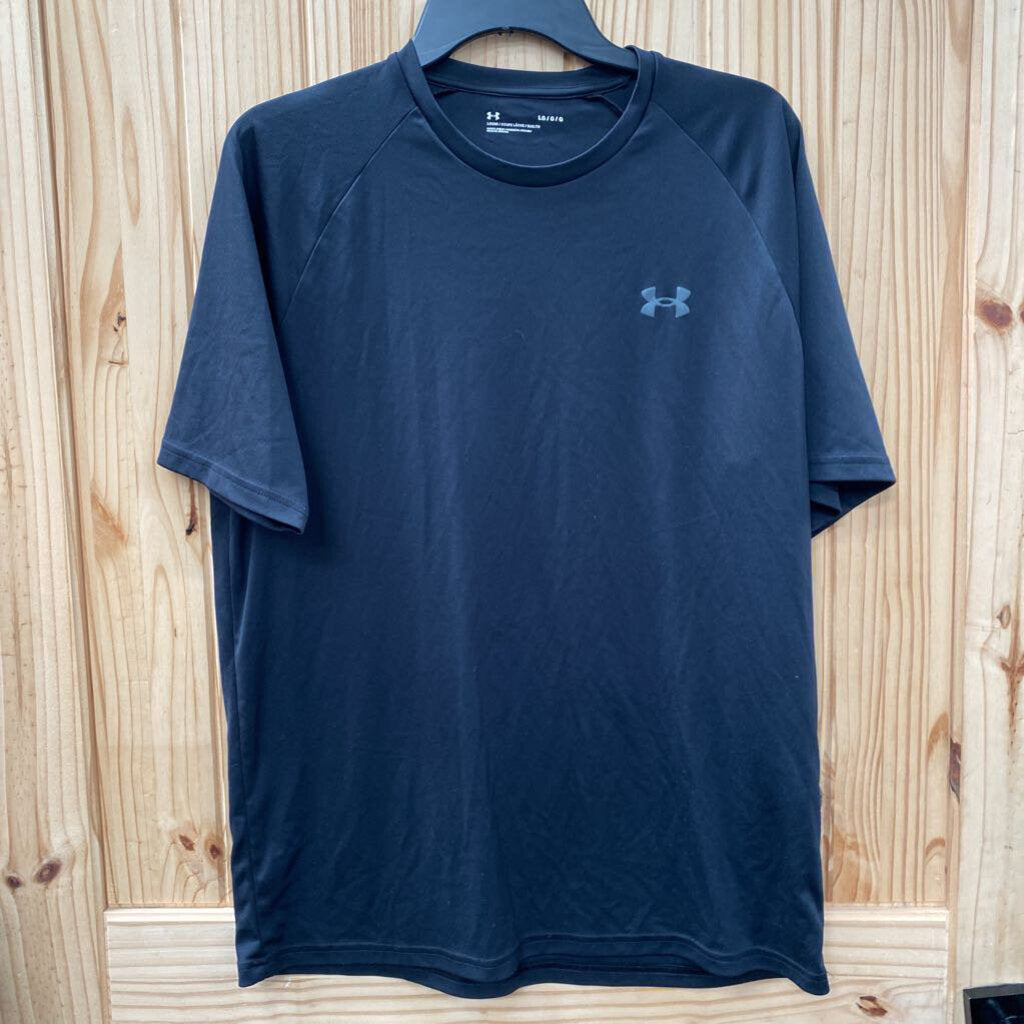 UNDER ARMOUR MENS L BLK SHIRT