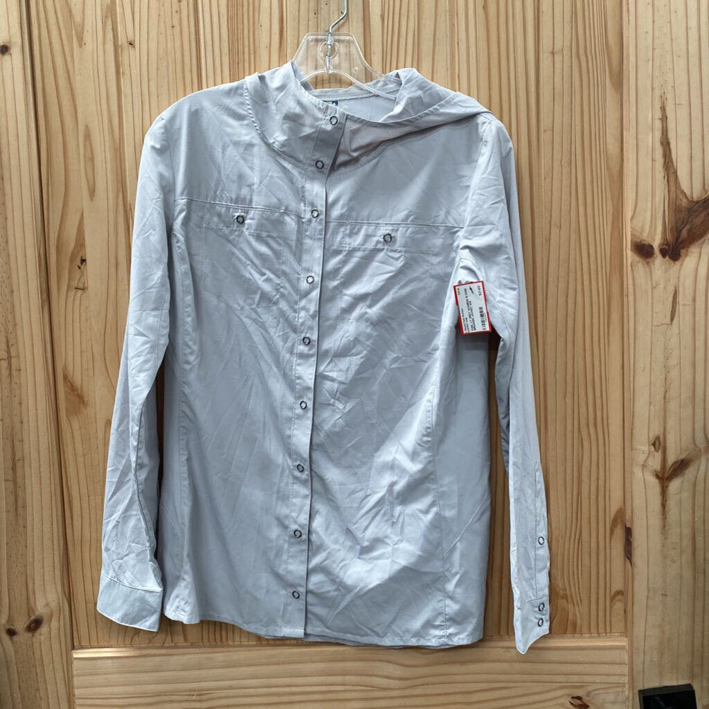 KUHL LT GREY WOMENS S WIND BREAKER JACKET