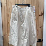 WOMENS GOOD AMERICAN BEIGE DENIM SKIRT 28