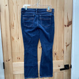 WOMENS LEVIS DK DENIM JEANS BOOTCUT 32