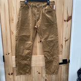 MENS LEVIS RUST BROWN PANTS 34X30