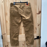 MENS LEVIS RUST BROWN PANTS 34X30