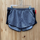 WOMENS UNDER ARMOUR SHORTS BLK/WHITE M