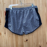 WOMENS UNDER ARMOUR SHORTS BLK/WHITE M