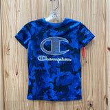 BOYS CHAMPION 2PC SET BLUE CAMO/BLK/GRAY 7/8