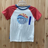 BOYS LUCKY BRAND 2PC SET RED/WHITE/TEAL 7 NWT