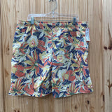 MENS POLO SPORTS SHORTS FLORAL M