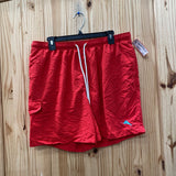 MENS TOMMY BAHAMA RED SHORTS L