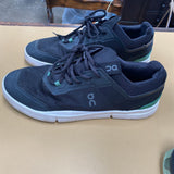 MENS ON CLOUD SHOES BLK/GREEN/WHITE 10.5