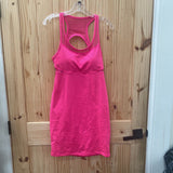 WOMENS FABLETICS BRIGHT PINK ATHLETIC DRESS M