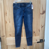 WOMENS AMERICAN EAGLE DK DENIM JEANS 4 SHORT