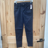 WOMENS AMERICAN EAGLE NAVY BLUE PANTS 2 REGULAR