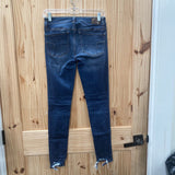 WOMENS AMERICAN EAGLE DENIM DIST. JEANS 2 REGULAR