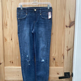 WOMENS LIVERPOOL DK DENIM DIST. JEANS 4