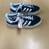 WOMENS ADIDAS BLK/WHITE 8.5
