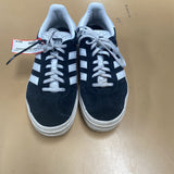 WOMENS ADIDAS BLK/WHITE 8.5