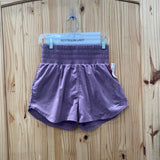 WOMENS NIKE HIGH WAIST SHORT PURPLE M