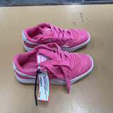 GIRLS REEBOK SHOES DK PINK/WHITE 2 NEW