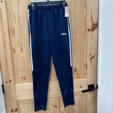 ADIDAS JOGGERS NAVY BLUE/WHITE S