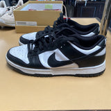 MENS NIKE PANDA SHOE SBLK/WHITE 10