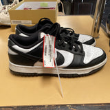 MENS NIKE PANDA SHOE SBLK/WHITE 10