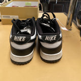 MENS NIKE PANDA SHOE SBLK/WHITE 10