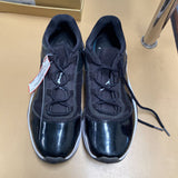 MEN AIR JORDAN SHOES BLK/WHITE 10
