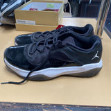MEN AIR JORDAN SHOES BLK/WHITE 10