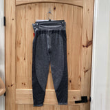 WOMENS VS PINK LEGGINGS GRAY/BLK M