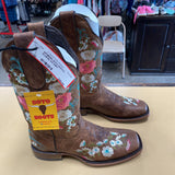WOMENS SOTO BOOTS FLORAL 6.5 NWT