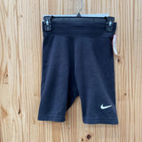 WOMENS NIKE BIKER SHORTS BLK/WHITE XS