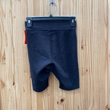 WOMENS NIKE BIKER SHORTS BLK/WHITE XS