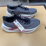 WOMENS BROOKS SHOES CHARCOAL/WINE 8.5