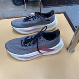 WOMENS BROOKS SHOES CHARCOAL/WINE 8.5